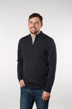 Picture of Fields Classic 1/4 Zip Pullover - Navy