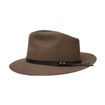 Picture of Thomas Cook Jagger Wool Felt Hat - Fawn