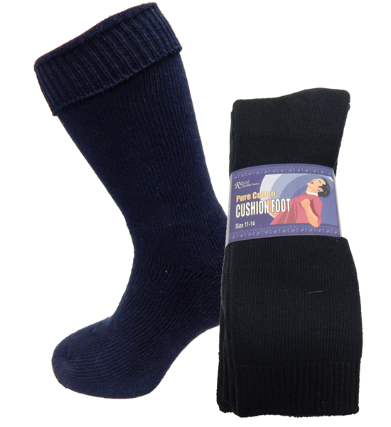 Picture of Rizzi Pure Cotton Work Sock - 3 Pack