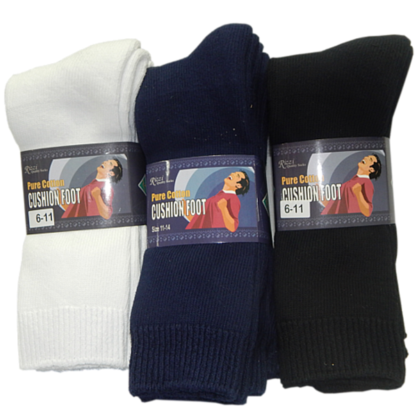 Picture of Pure Cotton Work Sock 6 Pack