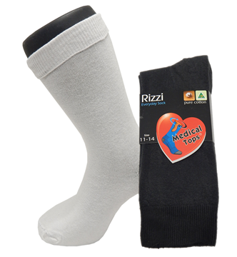 Picture of Rizzi Pure Cotton Medical Top Dress Sock