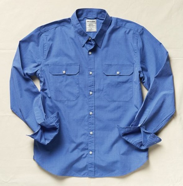 Picture of Driza-Bone Richmond Shirt mid blue
