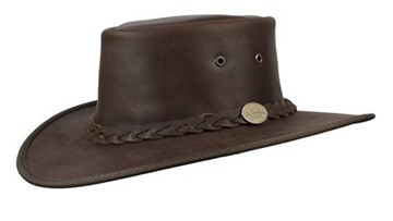 Picture of Barmah Squashy Full Grain Leather Hat