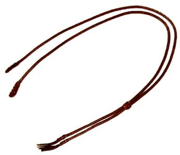 Picture of Badgery Chin strap - Plaited Kangaroo Leather