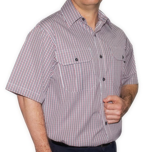 Picture of Gloster Red/Blue/White Thin stripe Shirt
