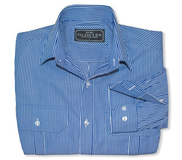 Picture of Gloster Navy/White Stripe Shirt