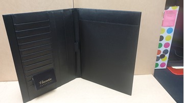 Picture of Black Document and Card Holder CLEARANCE