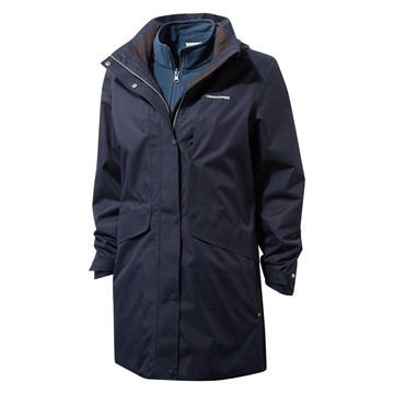 Picture of Craghoppers Womens Aird 3 in 1 Jacket Blue/Navy CLEARANCE