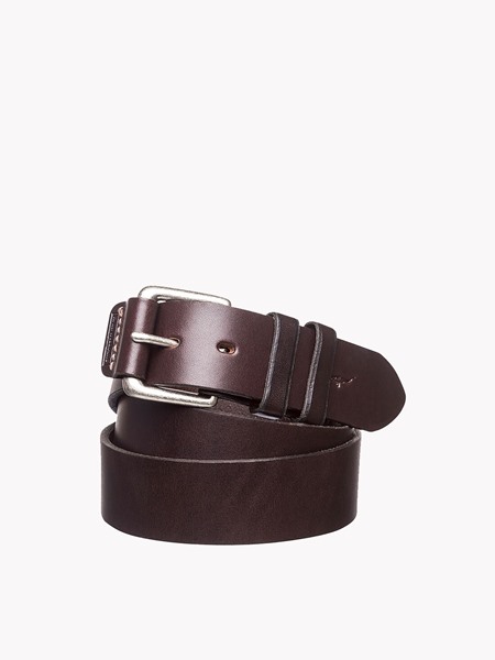 1 1/2 RM Williams solid hide covered buckle belt CB096 | Port Phillip Shop