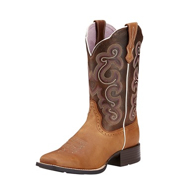Picture of Ariat Womens Quickdraw Badlands Brown/Wicker
