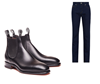 Picture of RM Williams Comfort Craftsman Boot  & RMW Mens Loxton Jean Bundle