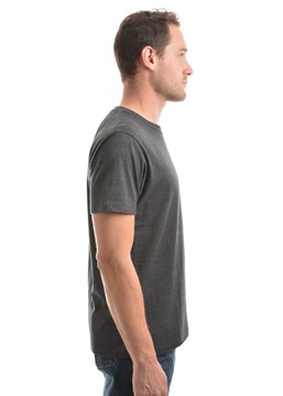 Picture of Wrangler Mens Angus Tee Charcoal Marle