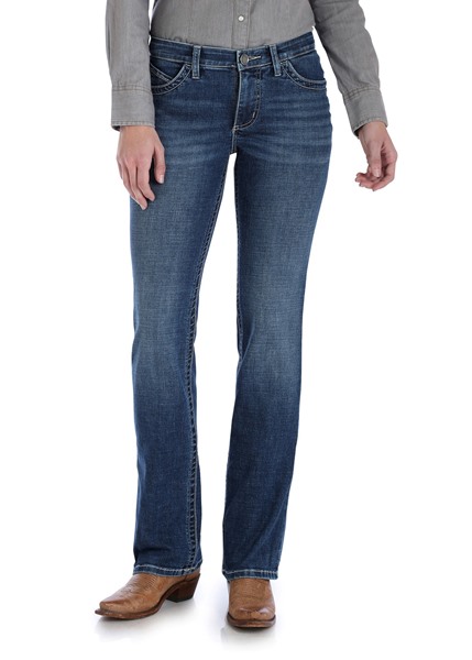 Picture of Wrangler Womens Ultimate Riding Jean 32 Leg Willow