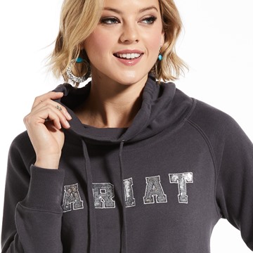 Picture of Ariat Women's Real Sequin Sweatshirt Periscope