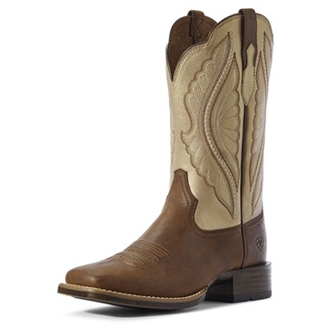 Picture of Ariat WMS Primetime Sassy Brown/Pop Gold