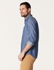 Picture of Blazer Ben Long Sleeve Denim Double Pocket Shirt Indigo