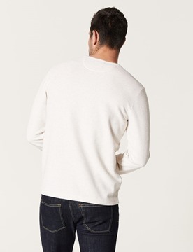 Picture of Blazer Waffle Knit Tee Sweat Off White