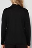 Picture of Hedrena Cowl Neck Long Sleeve Top Black