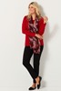 Picture of Hedrena Classic Long Sleeve Tee Geranium Red CLEARANCE