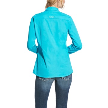 Picture of Ariat Womens Kirby Stretch Shirt Bluebird