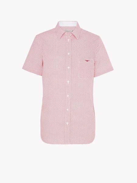 Picture of RM Williams Olivia Short Sleeve Shirt Pink CLEARENCE