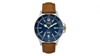 Picture of Timex Harborside Silver/Tan Leather Watch