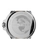 Picture of Timex Harborside Silver/Black Leather Watch