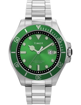 Picture of Timex Harborside Green/Silver Watch