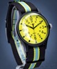 Picture of Timex California 40mm Yellow/Black Nylon Band Watch