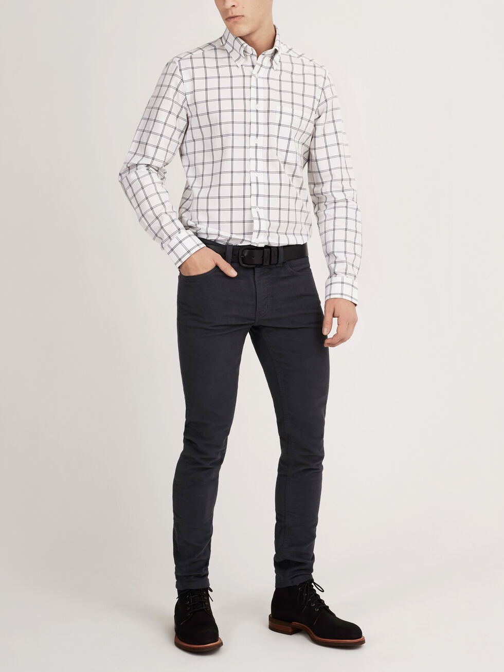 Buy RM Williams Big Mens Collins Shirt | Port Phillip Shop