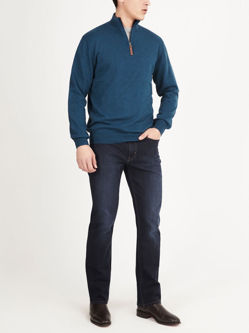 Buy RM Williams Earnest Sweater | Port Phillip Shop