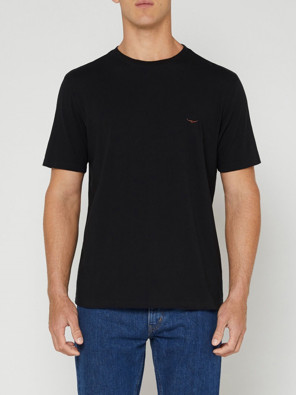 RM Williams Parson T-Shirt Black | Port Phillip Shop