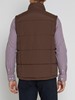 Picture of RM Williams Patterson Creek Vest Chocolate