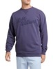 Picture of R.M.W. Mens Script Crew Neck Jumper Blue CLEARENCE