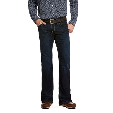 Picture of Ariat Men's M7 Rocker Stretch Stackable Straight Leg Jean Blacksmith CLEARANCE