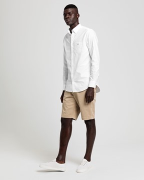 Picture of Gant Men's Regular Fit Oxford Shirt White