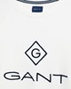 Picture of Gant Men's Logo Crew Neck Sweatshirt Eggshell
