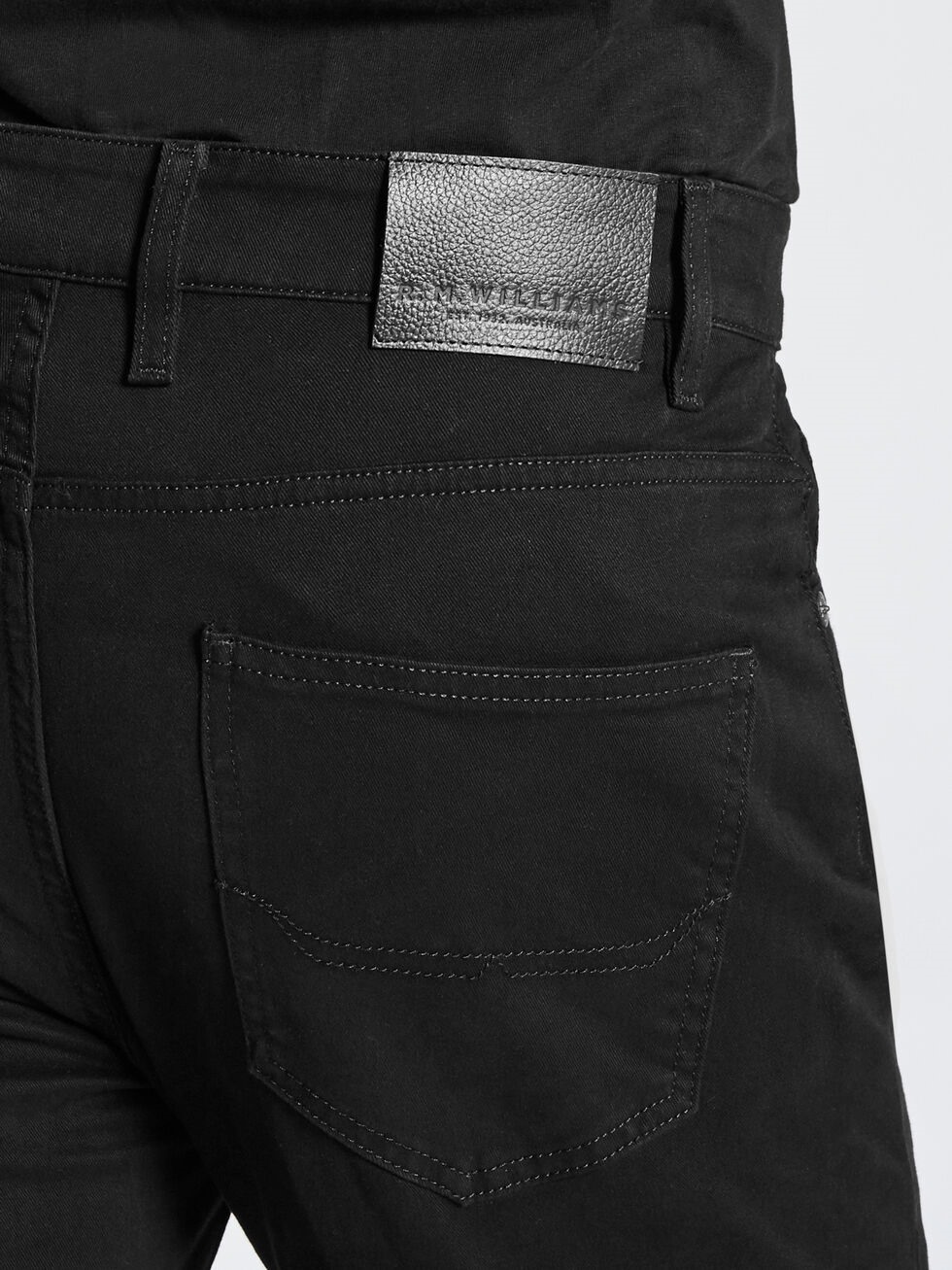 RM Williams Ramco Jeans Black | Port Phillip Shop