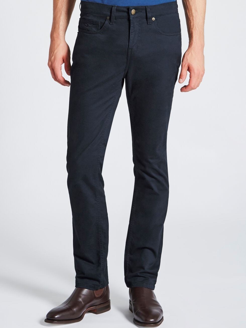 RM Williams Ramco Jeans Navy | Port Phillip Shop