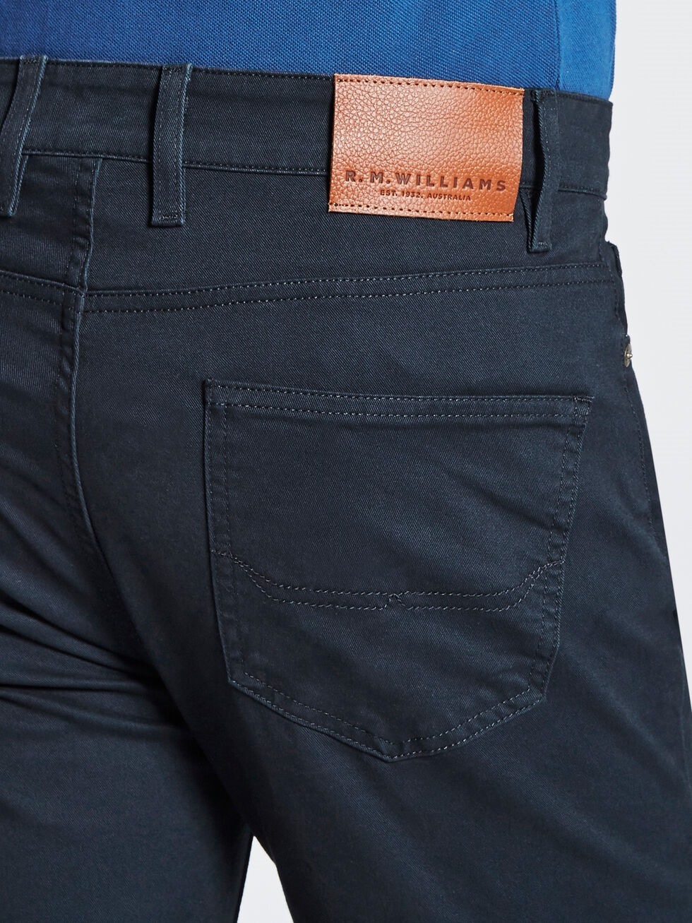 RM Williams Ramco Jeans Navy | Port Phillip Shop