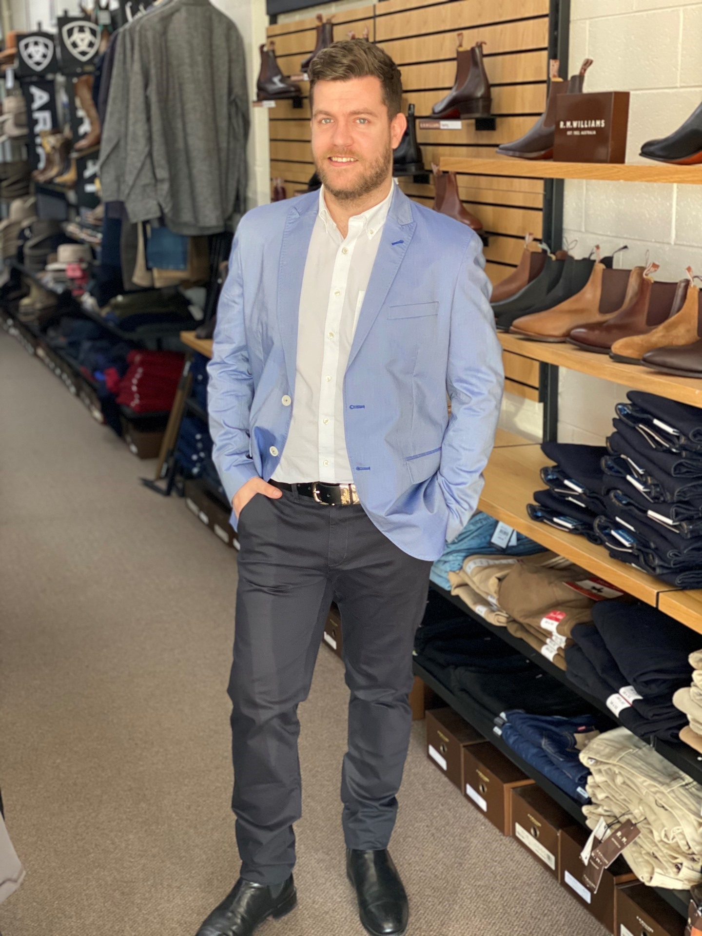 RM Williams Heathmere Sports Coat CLEARANCE Port Phillip Shop