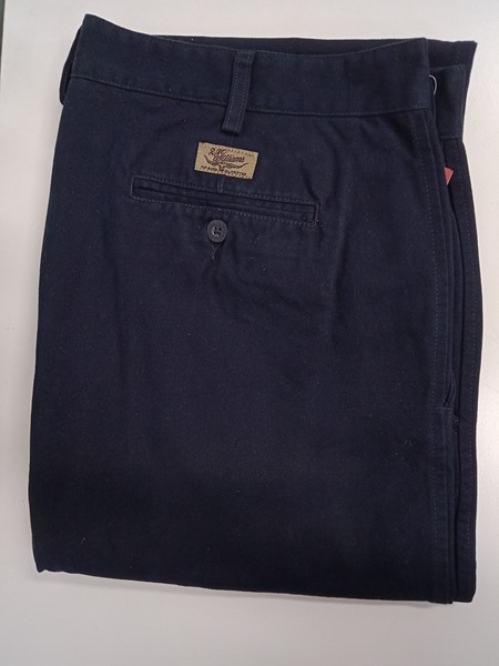 Buy RM Williams Discontinued Sueded Cotton Trousers | Port Phillip Shop