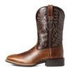 Picture of Ariat Men's Sport Western Wide Square Toe Peanut Butter/Chaga Brown