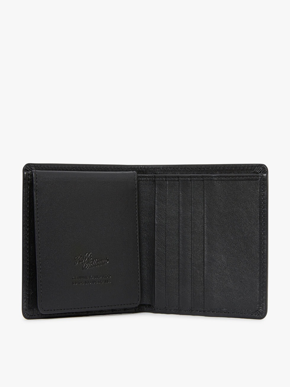 Rm Williams Large tri-fold wallet black CG433 | Port Phillip Shop