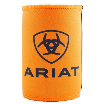 Picture of Ariat Logo Stubby Holder Orange/Navy