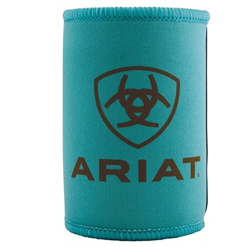 Picture of Ariat Logo Stubby Holder Turquoise/Brown
