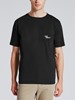 Picture of RM Williams Byron T-Shirt Black/White