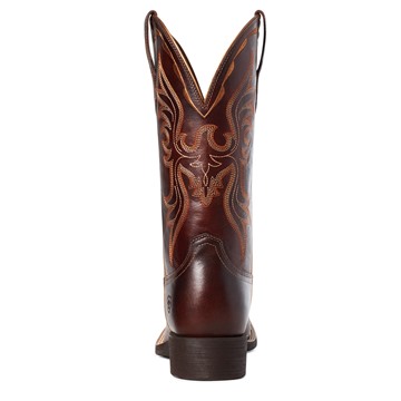 Picture of Ariat Womens Round Up Flutter Mahogany