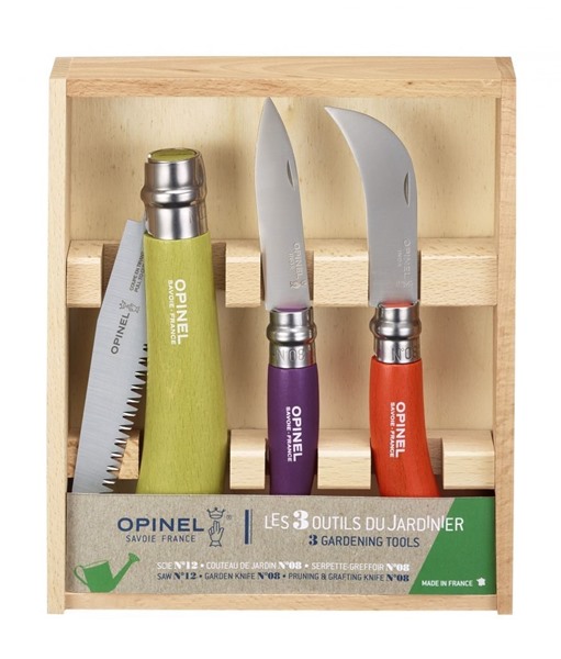 Picture of Opinel Gardener's Tools Box of 3