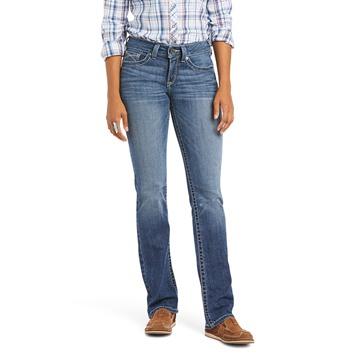 Picture of Ariat Women's Real Perfect Rise Straight Leg Jean Cameryn Sunstruck